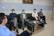 بازدید کارشناسان فنی و بودجه دانشگاه علوم پزشکی شیراز از بیمارستان حاج محمود حاج حیدر لامرد