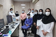 گرامیداشت 8 نوامبر روز رادیولوژی در مرکز آموزشی درمانی حاج محمود حاج حیدر شهرستان لامرد
