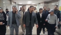 حضور استاندار فارس در بیمارستان حاج محمود حاج حیدر لامرد
